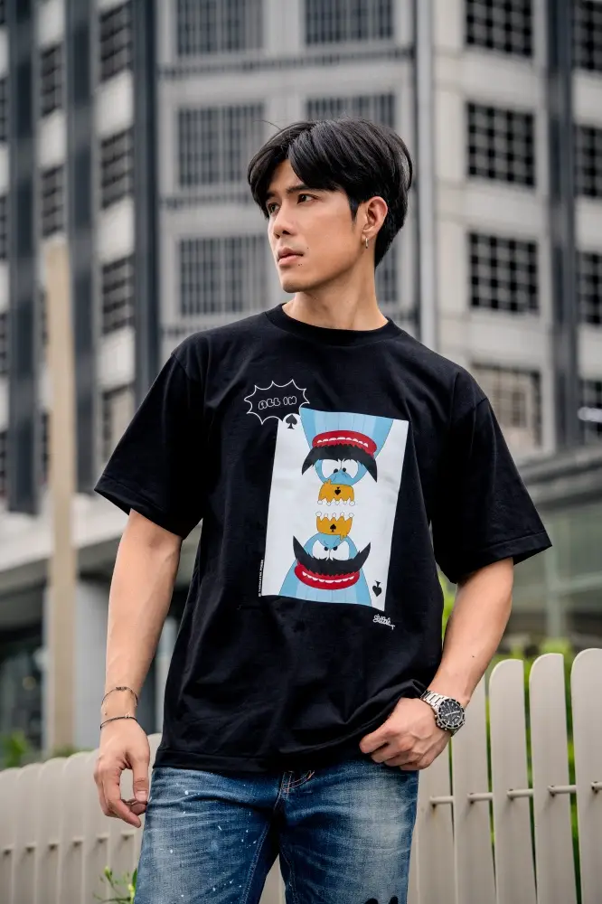TAENAATAK x SHITTAK ROYALE WHALE TEE